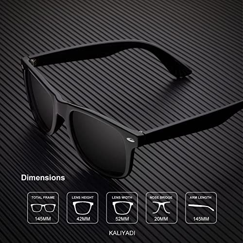 Polarized Sunglasses for Men and Women Semi-Rimless Frame Driving Sun glasses 100% UV Blocking