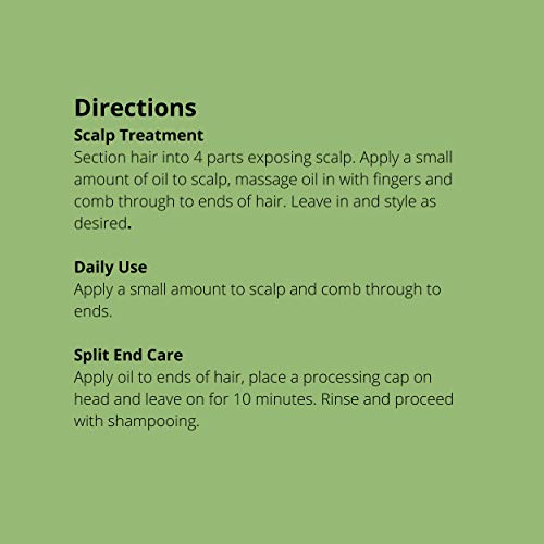 Mielle Organics Rosemary Mint Scalp & Hair Strengthening Oil, Infused w/Biotin, Mint, and Essential Oils, Helps support Growth and Length Retention, Invigorates and Nourishes Follicles, 2 Ounces