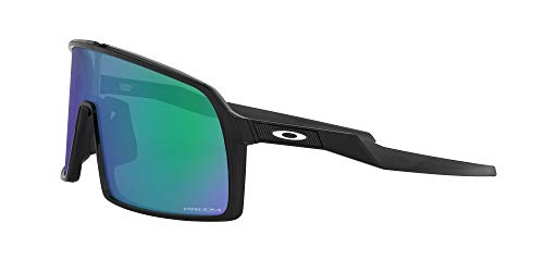 Oakley Men's OO9406 Sutro Rectangular Sunglasses, Black Ink/Prizm Jade, 37 mm