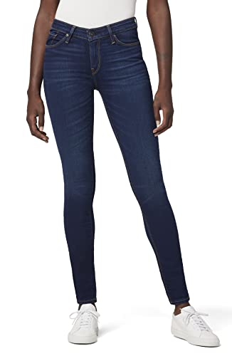 HUDSON Jeans Women's Krista Low-Rise Super-Skinny Jean, Requiem, 28