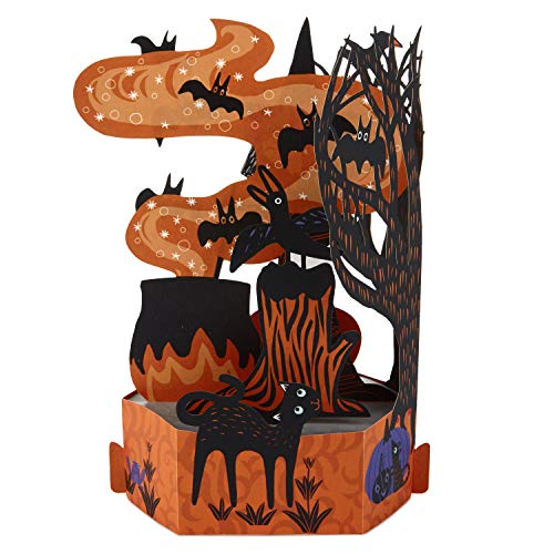 Hallmark Paper Wonder Pop Up Halloween Card (Witch's Cauldron)