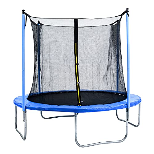 BLUERISE Trampoline 6FT Toddler Trampoline with Enclosure Net Easy to Assemble Kids Trampoline Indoor Recreational Trampoline Outdoor Trampoline for Adults