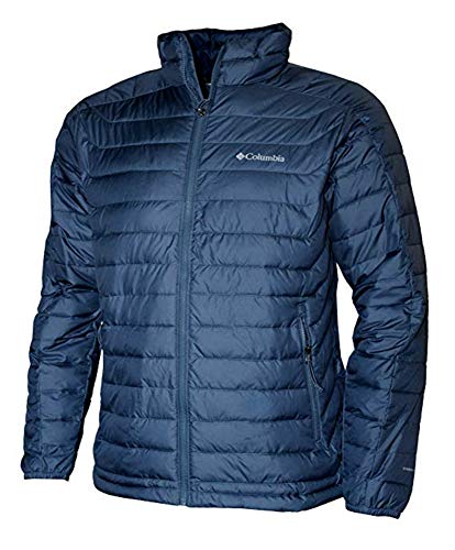 Columbia Men's White Out II Omni Heat Insulated Puffer Jacket (Collegiate Navy, M)