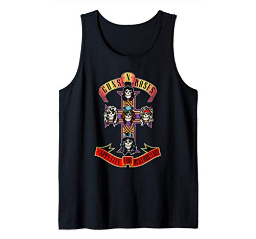 Guns N' Roses Official Cross Tank Top