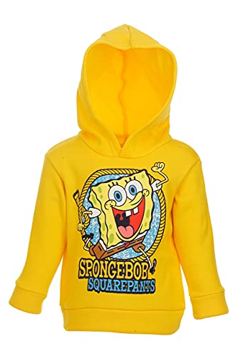 Spongebob Squarepants Toddler Boys Jogger Hoodie & Pants Set Yellow 2T