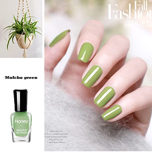 Tophany Non Toxic Nail Polish Set, Easy Peel Off and Fast Dry Nail Polish Set for Pack, Eco Friendly and Organic Water Based Nail Polish for Women,Teens(20 Bottles)