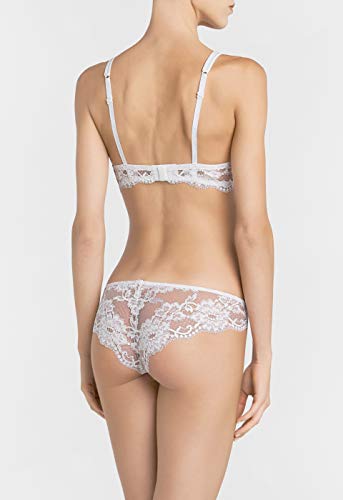 La Perla, Souple Cotton Underwire Bra, 32D, White