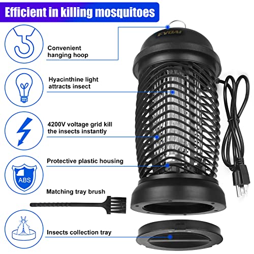 Electronic Mosquito Zapper Fly Zapper for Outdoor and Indoor 