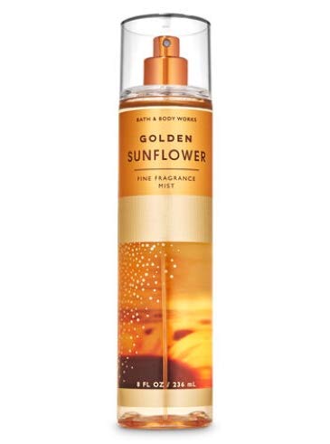 Bath and Body Works Golden Sunflower- DUO Gift Set - Body Cream and Fragrance Mist - Full Size