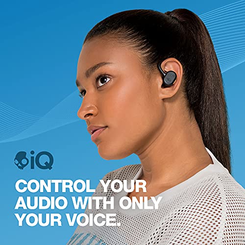 Skullcandy Push Active True Wireless in-Ear Earbud - Light Grey/Blue