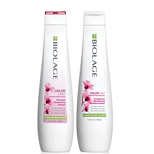 BIOLAGE Color Last Shampoo | Helps Protect Hair & Maintain Vibrant Color | Paraben-Free | For Color-Treated Hair