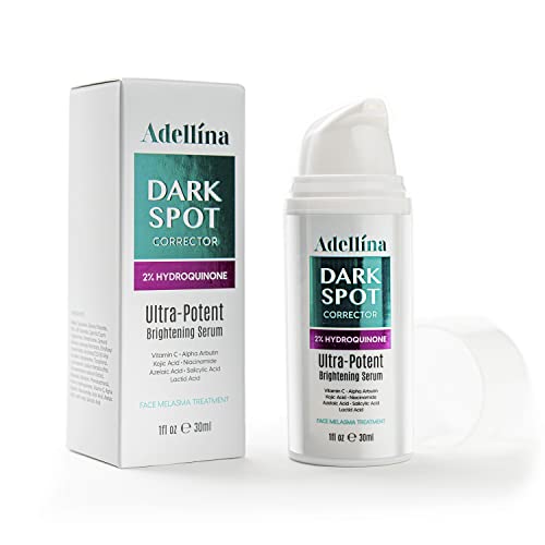 Dark Spot Corrector Serum for Face and Body, Formulated with Advanced Ingredient Dark Spot Remover for Melasma Treatment with Azelaic Acid, Kojic Acid, Alpha Arbutin