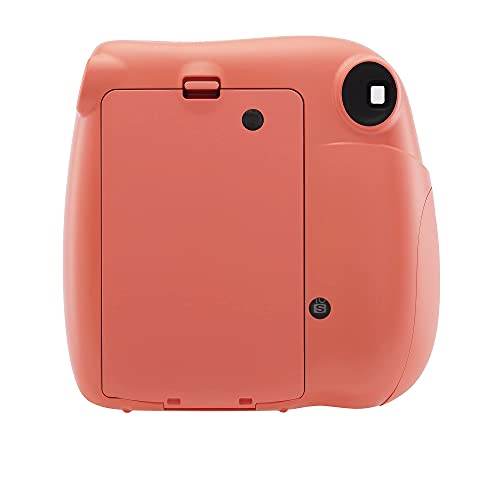 Fujifilm Instax Mini 7+ Camera with - Coral (Renewed)