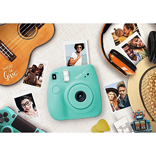Fujifilm Instax Mini 7+ Camera with - Seafoam Green (Renewed)