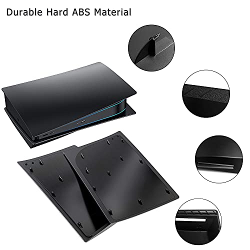 PS5 Faceplate Replacement Console Cover for PS5 Disk Console DOBEWINGDELOU Anti Dust and Scratch Face Plate Shell for Playstation 5 Disc Edition Hard ABS Shockproof