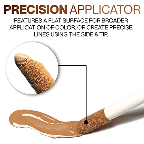 HIDE Liquid Multi-Use Concealer, SEE SHADE FINDER Below for a Perfect Match, Premium Full Coverage Concealer Makeup for Acne, Dark Spot / Dark Circles, Hyperpigmentation, Blemishes, Oil Free – For All Skin Types (Umber)