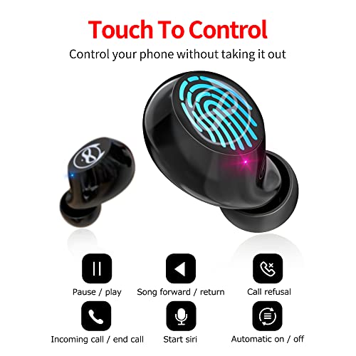 Wireless Earbuds with Cute People Animation Game Shaped Charging Case, Super Hero Modeling Cartoon Bluetooth Headphones, Classic Anime Themed Wireless Bluetooth Earbuds for Adults Boys Teens