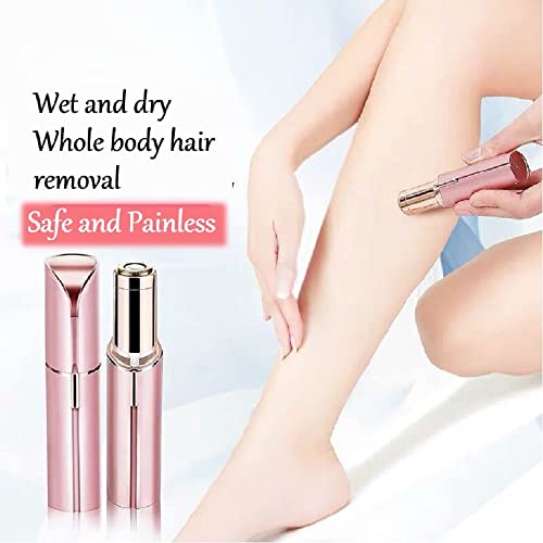 Facial Hair Remover for Women Face,Facial Hair Removal for Women,Women's Shaving & Hair Removal,Lip Hair,Bikini Hair,Armpit Hair, Safe and Painless (Rose Gold)…
