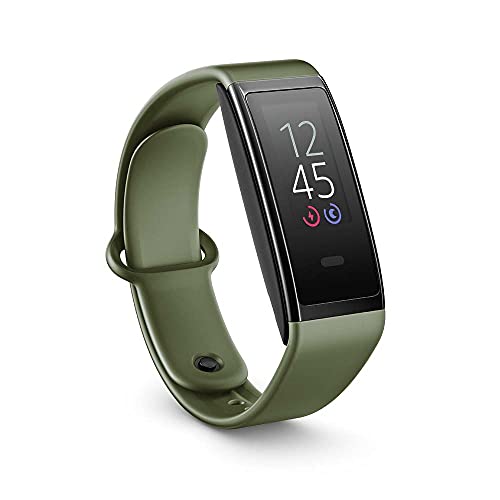 Amazon Halo View fitness tracker, with color display for at-a-glance access to heart rate, activity, and sleep tracking – Sage Green – Medium/Large