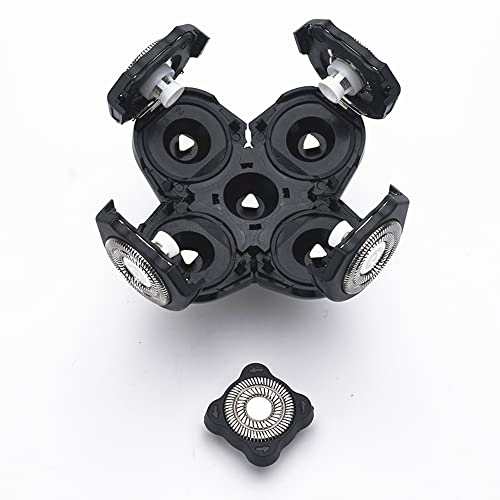 Universal Shaver Accessory Replacements 5 Heads Shaver Cutter Blades for Electric Razor Floating Shaving A Best Gift for Men,Triangular Pillar Connector