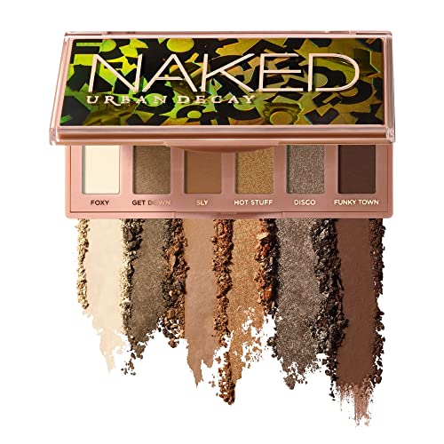 URBAN DECAY Naked3 Eyeshadow Palette, 12 Versatile Rosy Neutral Shades for Every Day - Ultra-Blendable, Rich Colors with Velvety Texture - Set Includes Mirror & Double-Ended Makeup Brush
