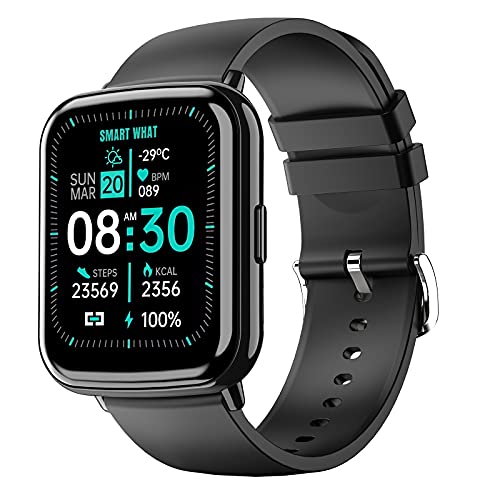 Smart Watch for Android Phones and iOS Compatible iPhone Samsung Men Women 1.69 HD Screen Oxygen Heart Rate Monitor IP68 Waterproof Smartwatch Fitness Tracker Fitness Watch