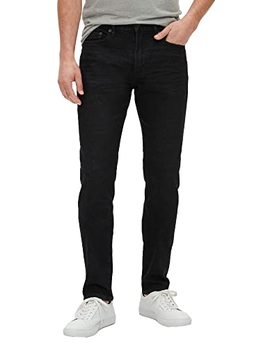 GAP Mens Slim Taper Fit Jeans, Medium Indigo, 30W x 32L US