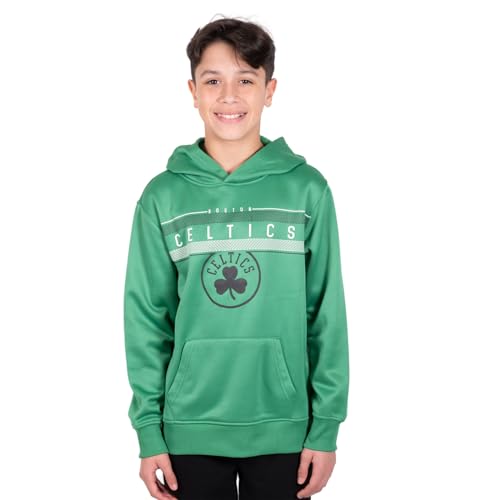 Ultra Game Boys' Fleece Hoodie Pullover Sweatshirt, Team Color