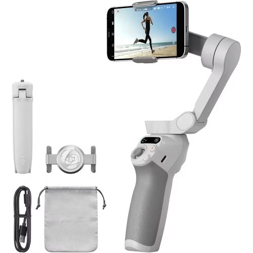 DJI Osmo Mobile SE Smartphone Stabilizer: Camera Mount Tripod, Black