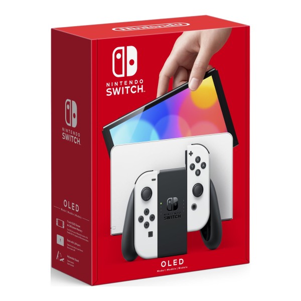 Nintendo Switch OLED Model With White Joy Con