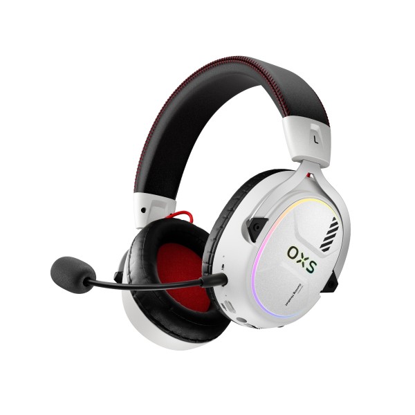 OXS Storm G2 Wireless Gaming Headsets 7 1 Virtual Surround Sound 3 EQ Modes 2 4G Low Latency 50mm Driver 40H Playtime RGB Light Bluetooth 5 3 Compati
