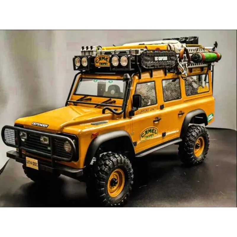 1/10 FMS FCX10M Camel Trophy Land Rover Defender D110 RC Crawler - Full Set Mood  Accessories, No-Mod Decoration Upgrade Kit