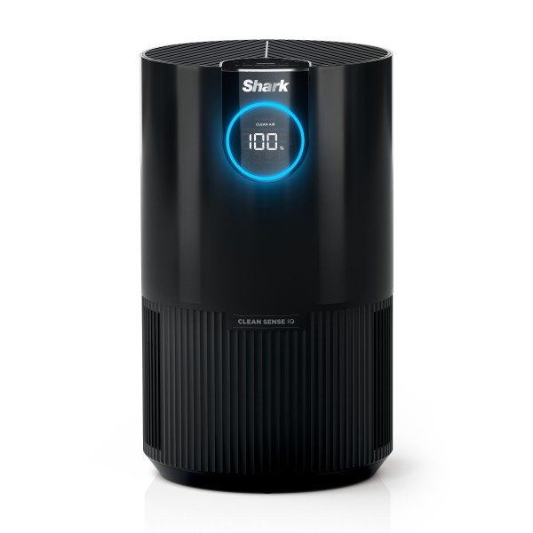 Shark Air Purifier With Nanoseal HEPA Cleansense IQ Odor Lock N500 Sq Ft Charcoal Grey HP100