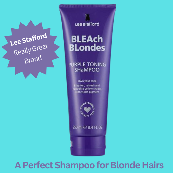Lee Stafford Bleach Blondes Purple Shampoo for Blonde Hairs