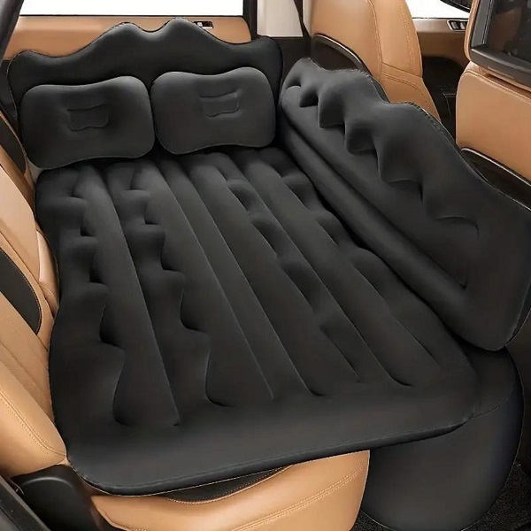 Ultimate Comfort on the Go: Foldable Car Seat Air Mattress with Pillows & Pump