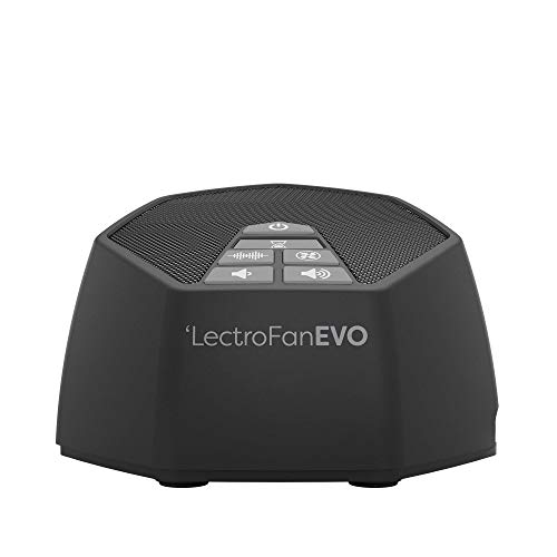 LectroFan EVO Guaranteed Non-Looping Sleep Sound Machine with 22 Unique Fan Sounds, White Noise Variations, and Ocean Sounds, with Sleep Timer