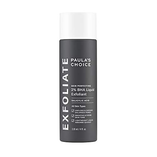 Paula's Choice 2% BHA Liquid Exfoliant bottle on white background