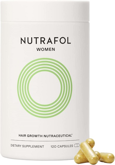 Nutrafol Women's Hair Growth Supplement, Clinically Proven for Thicker-Looking, Stronger-Feeling Hair and More Scalp Coverage