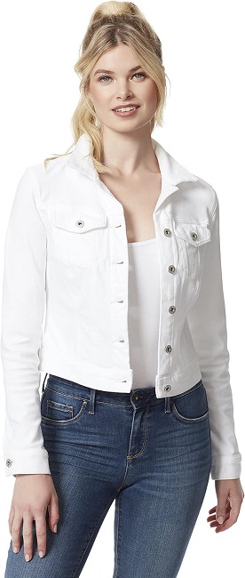 Jessica Simpson Plus Size Denim Jacket - Classic Button Front Style