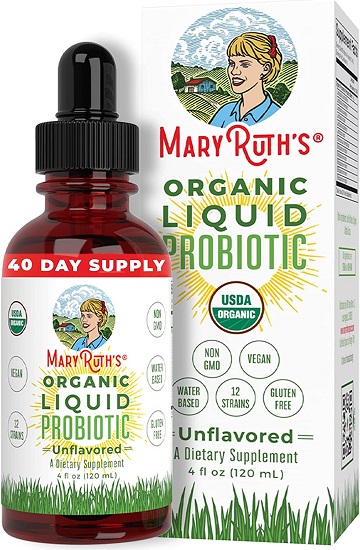 Probiotics for Women Men & Kids | Probiotics for Digestive Health | Acidophilus Probiotic | Gut Health & Immune Support Supplement | Vegan | Non-GMO | Gluten Free | 40 Servings