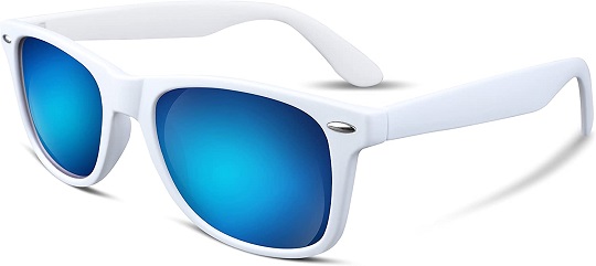 FEISEDY Women Retro Polarized Sunglasses Classic 80s Men Sunglasses Trendy UV400 B1858