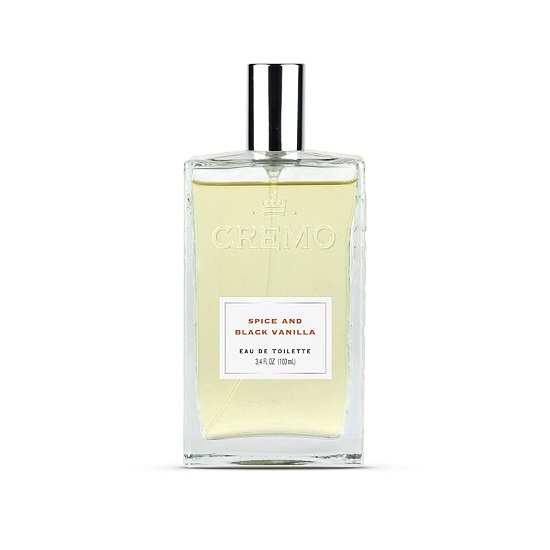 Cremo Spice & Black Vanilla Cologne Spray, An Explosion of Vibrant Spices, Tobacco and Black Vanilla, 3.4 Oz
