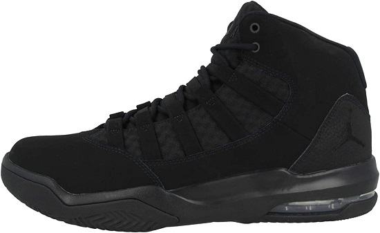 Nike Men's Basketball Shoes, Black Black Black 001, 7