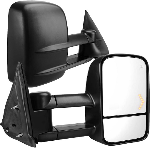 AUTOSAVER88 Power Heated Towing Mirrors for 2003-2007 Chevy/GMC
