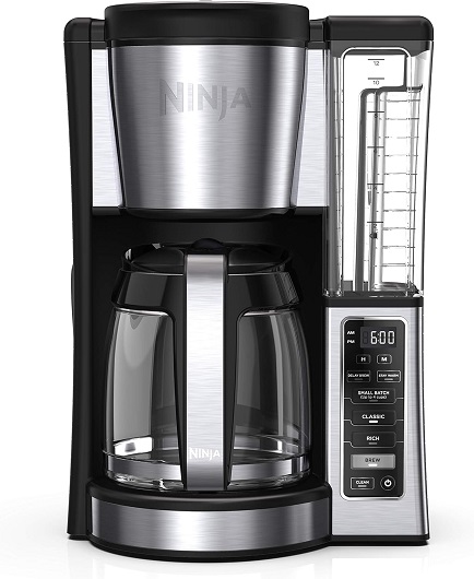 Ninja Drip Coffee Maker With K Cup Combo, DualBrew Pro Specialty Coffee System, Coffee Machine Compatible with K-Cup Pods, 12 Cup Single Serve Coffee Makers with Paper Filter, CFP301