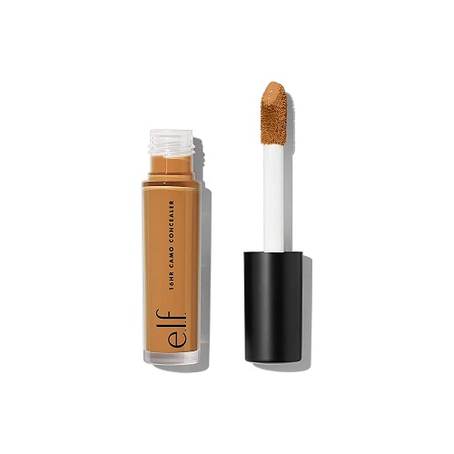 e.l.f. 16HR Camo Concealer, Full Coverage & Highly Pigmented, Matte Finish, Deep Chestnut, 0.203 Fl Oz (6mL)
