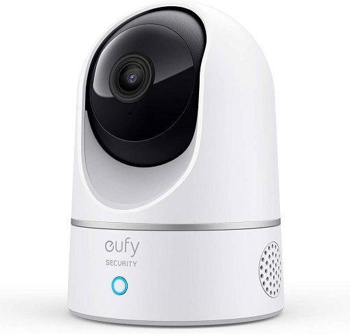 eufy Security Indoor Cam E220 with pan and tilt features.