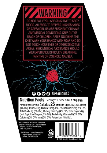 Paqui One Chip Challenge 2022, 0.21 Ounce