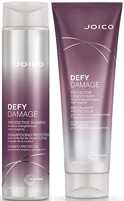 Joico Defy Damage Protective Shampoo & Conditioner Set, Preserve Hair Color, for Bond Strengthening & Color Longevity