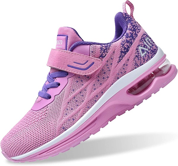 Air Shoes for Boys Girls Kids Children Tennis Sports Athletic Gym Running Sneakers (Pink Size 7 Toddler)